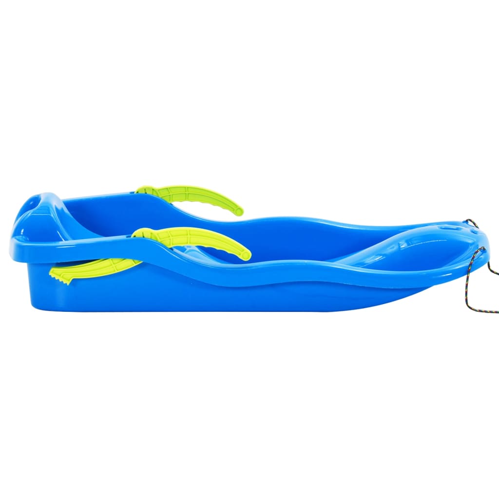 Slee vidaxl avec freins 87x40x18 cm bleu polypropène
