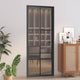 Vidaxl Porte intérieure 83x201.5 cm Verre ESG et noir en aluminium