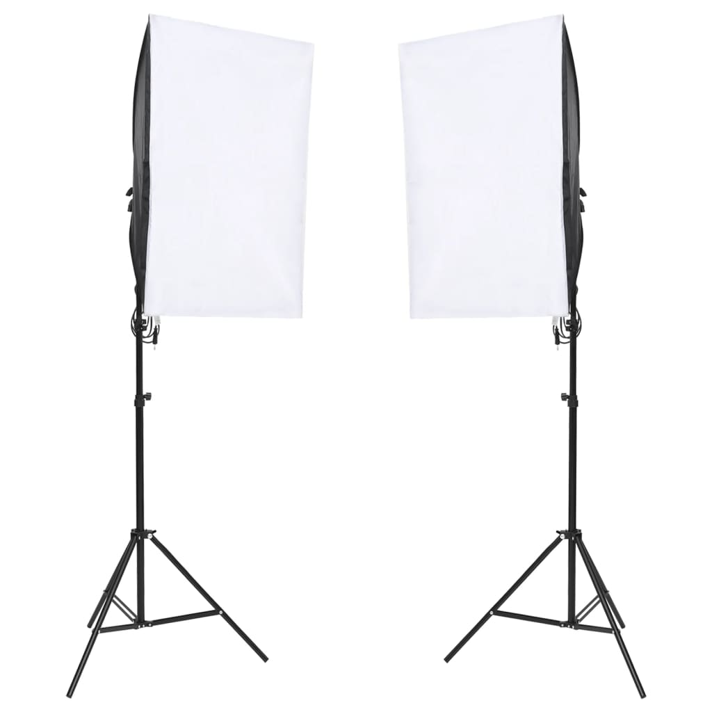 Ensemble de studio photo vidaxl avec ensemble d'éclairage et écran d'arrière-plan