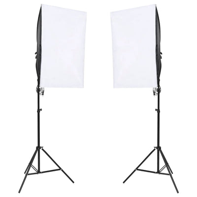 Ensemble de studio photo vidaxl avec ensemble d'éclairage et écran d'arrière-plan