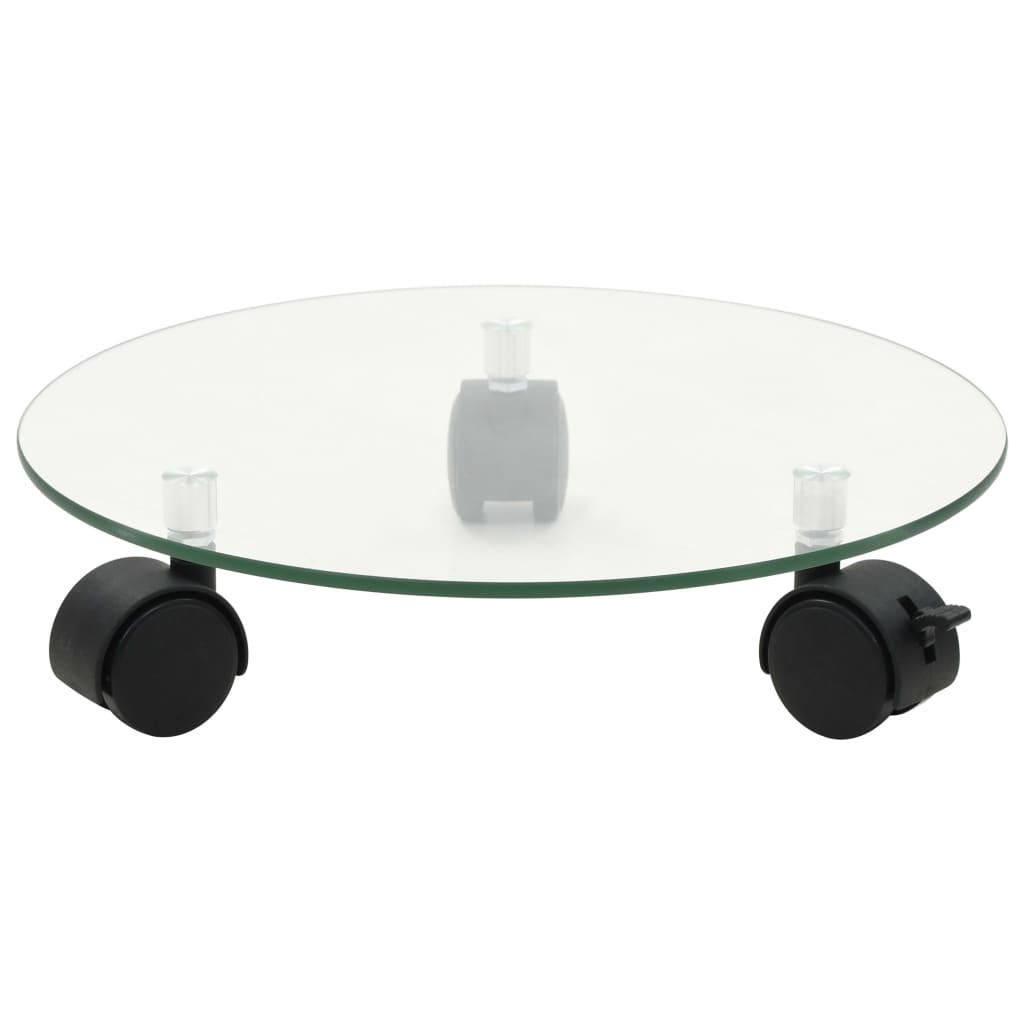Vidaxl Rouleaux de plante 4 ST Round 28 cm Verre durcie