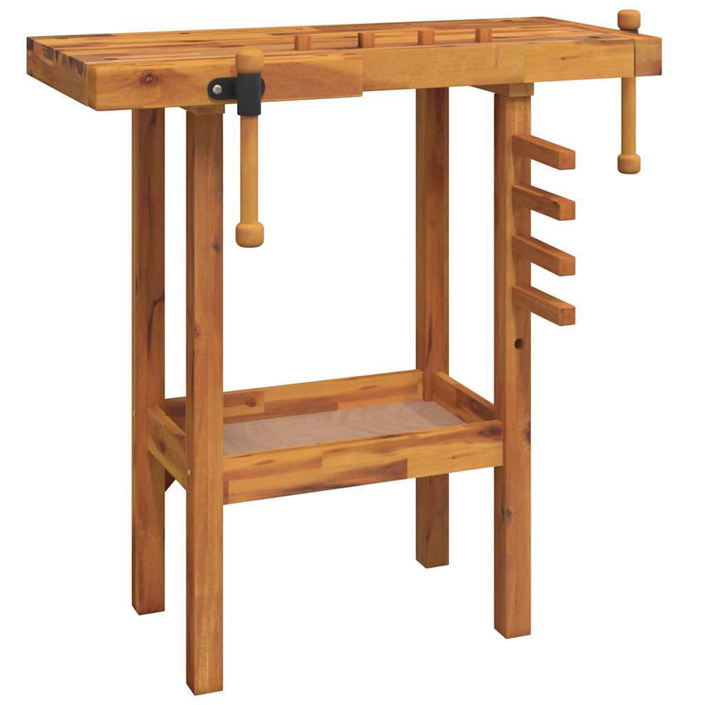 Vidaxl Workbench avec vis de banque 92x48x83 cm
