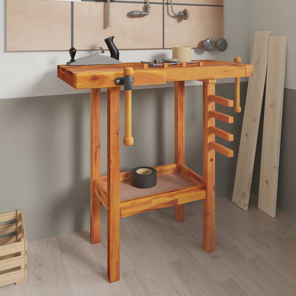 Vidaxl Workbench avec vis de banque 92x48x83 cm