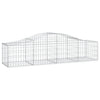Vidaxl schans paniers 13 ST Vaulté 200x50x40 60 cm fer galvanisé