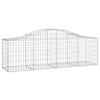 Vidaxl schans paniers 13 ST Vaulté 200x50x60 80 cm fer galvanisé