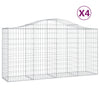 Vidaxl schans paniers 4 ST