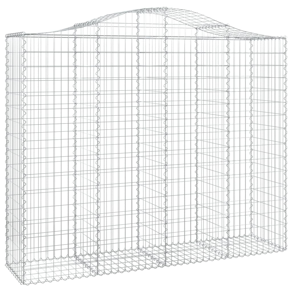 Vidaxl Schans Pankets 3 ST Vaulté 200x50x160 180 cm fer