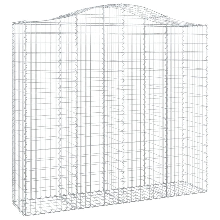 Vidaxl Schans Pankets 8 ST Voûté 200x50x180 200 cm fer