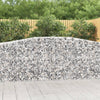 Vidaxl Schans Pankets 4 ST Voûté 400x50x100 120 cm fer