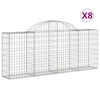 Vidaxl schans paniers 8 ST