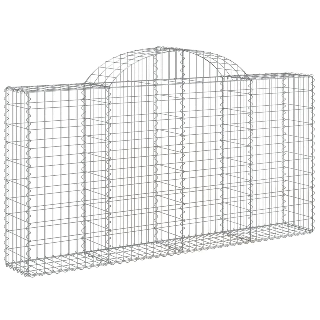 Vidaxl Schans Pankets 6 ST Vaulté 200x30x100 120 cm fer