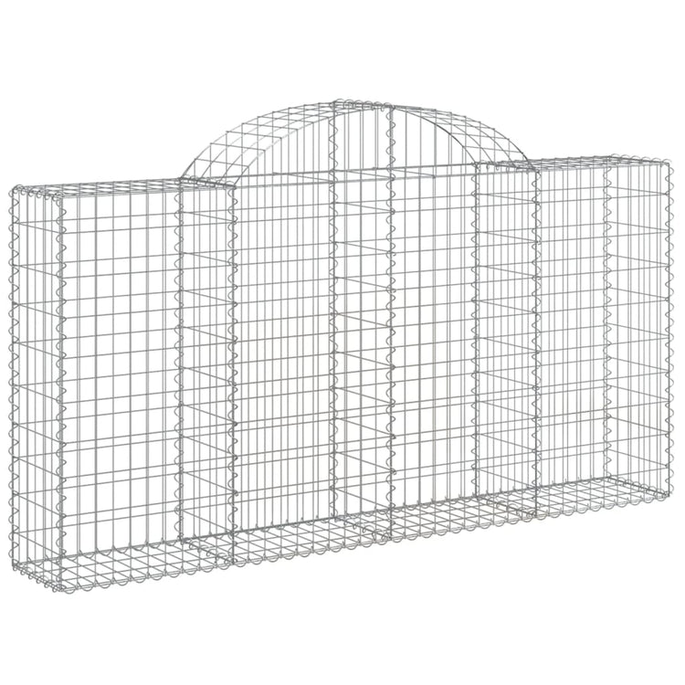Vidaxl Schans Pankets 6 ST Vaulté 200x30x100 120 cm fer