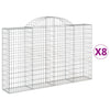 Vidaxl schans paniers 8 ST
