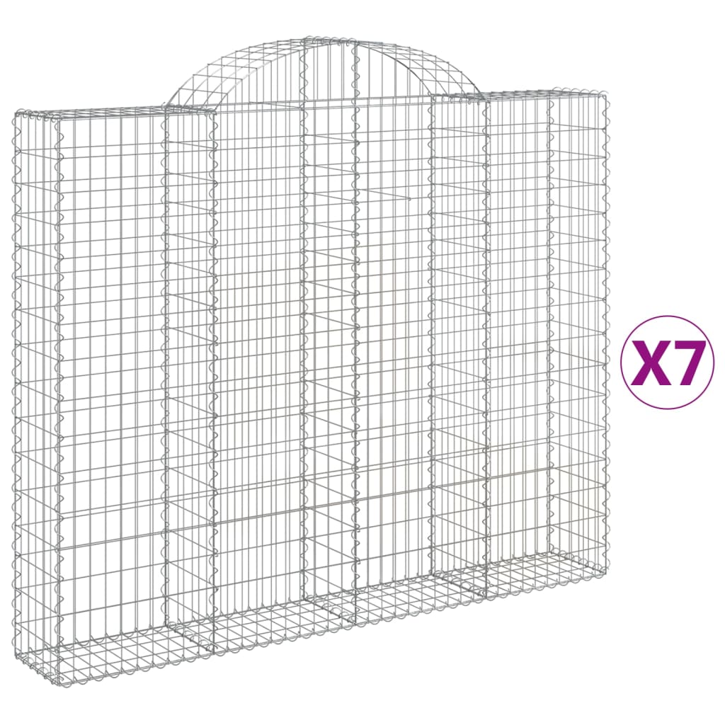 Vidaxl Schans Pankets 7 St Vaulted 200x30x160 180 cm fer