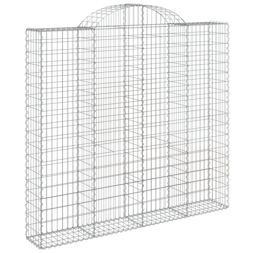 Vidaxl Schans Pankets 6 ST Vaulté 200x30x180 200 cm fer