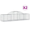 Vidaxl schans paniers 2 ST