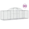 Vidaxl schans paniers 3 ST