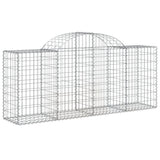 Vidaxl schans paniers 9 ST Vaulté 200x50x80 100 cm fer galvanisé - afbeelding 3