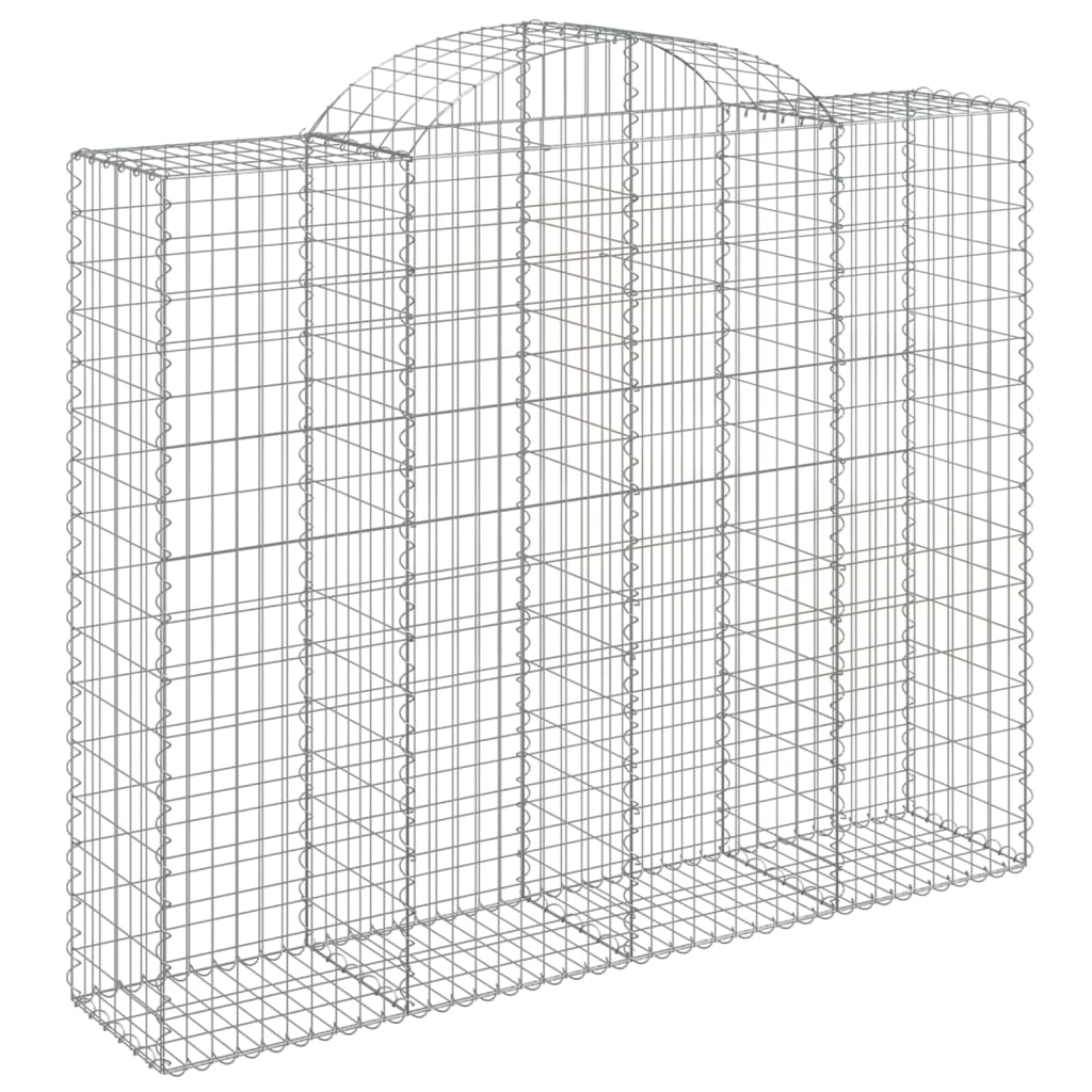 Vidaxl Schans Pankets 3 ST Vaulté 200x50x160 180 cm fer