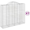 Vidaxl Schans Pankets 7 St Vaulted 200x50x160 180 cm fer