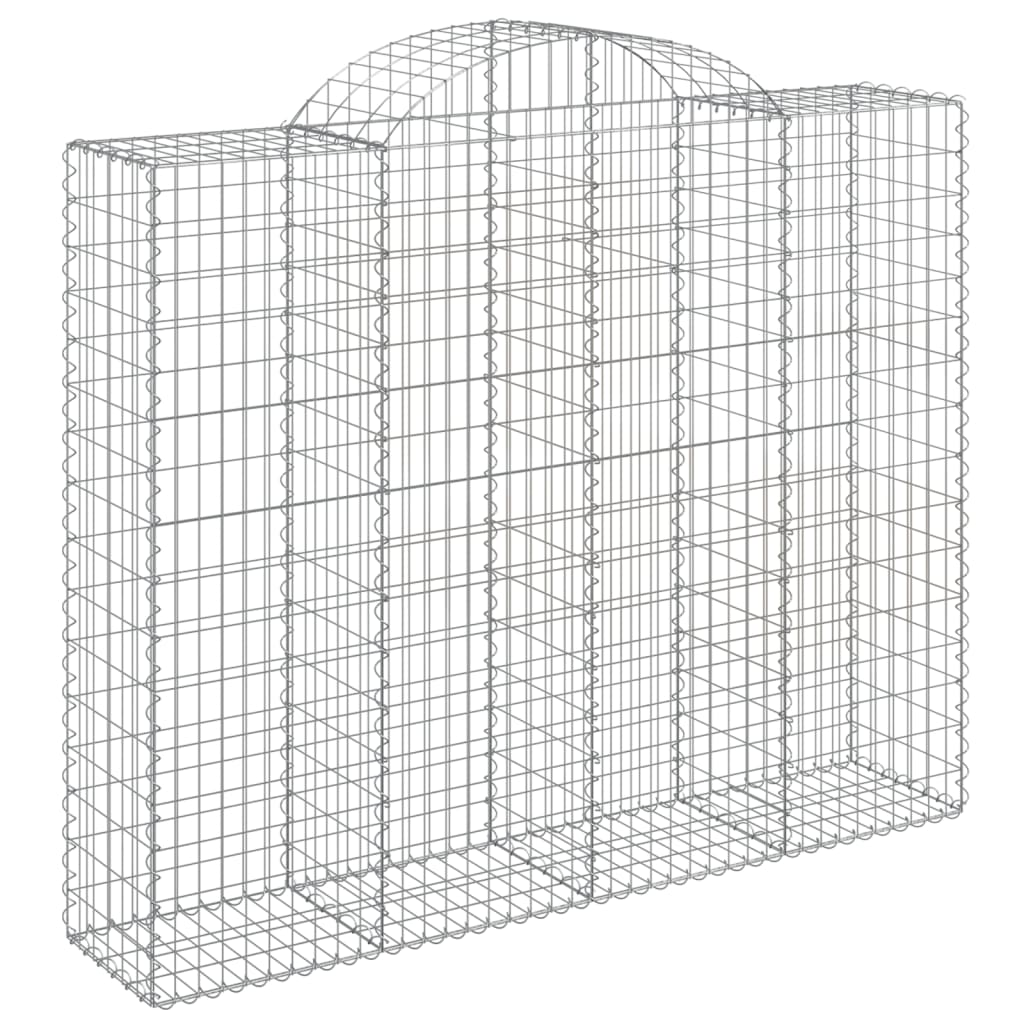 Vidaxl Schans Pankets 8 ST Vaulté 200x50x160 180 cm fer