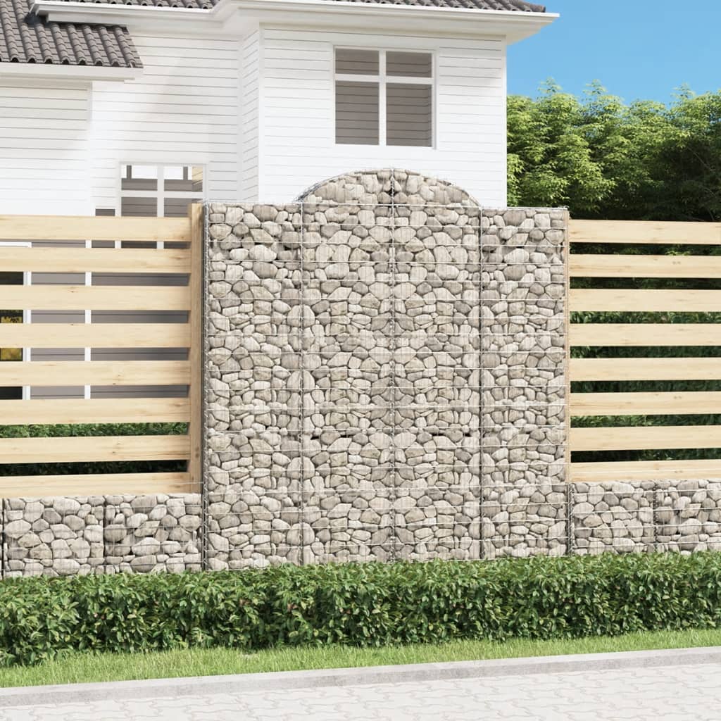 Vidaxl schans paniers 6 ST Vaulté 200x50x220 240 cm fer