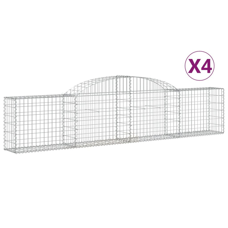 Vidaxl schans paniers 4 ST
