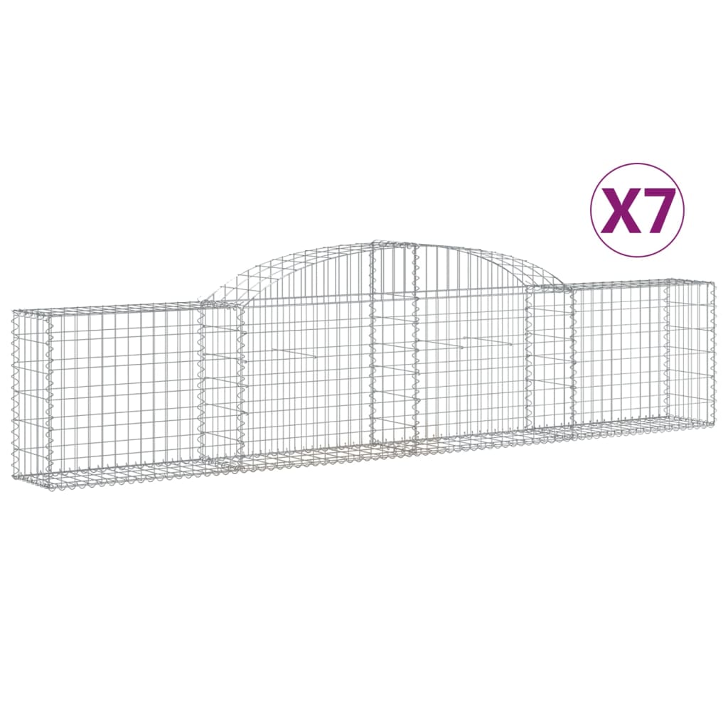 Vidaxl schans paniers 7 ST