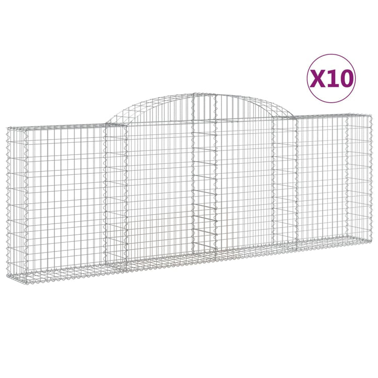 Vidaxl schans paniers 10 ST