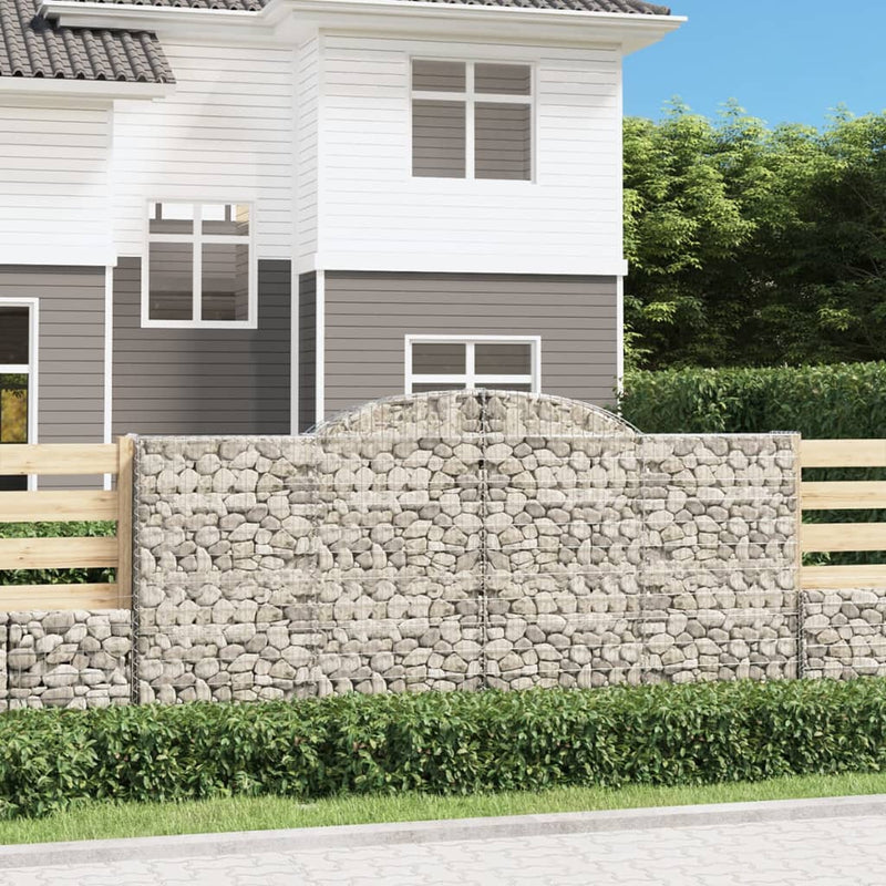 Vidaxl Schans Paniers 3 ST Vaulté 300x30x140 160 cm fer