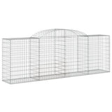 Vidaxl Schans Pankets 2 ST Vaulté 300x50x80 120 cm fer - afbeelding 3