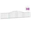 Vidaxl schans paniers 8 ST