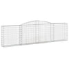 Vidaxl Schans Pankets 6 St Vaulted 400x30x100 120 cm fer
