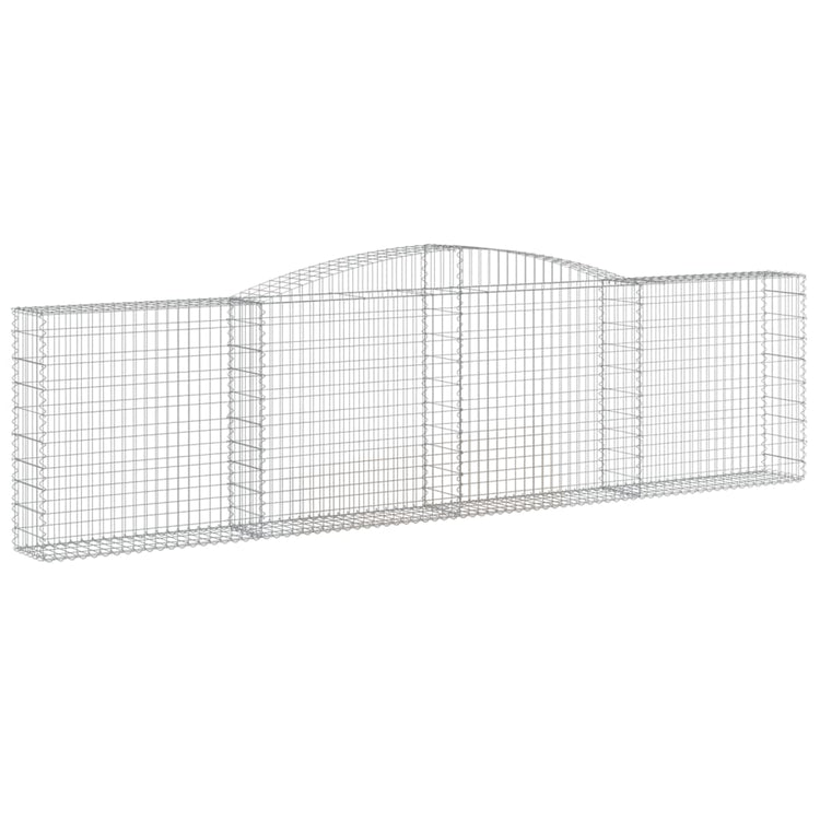Vidaxl Schans Pankets 6 St Vaulted 400x30x100 120 cm fer