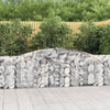 Vidaxl Schans Pankets 6 St Vaulted 400x30x100 120 cm fer