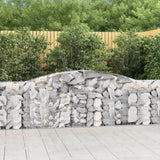Vidaxl Schans Pankets 7 St Vaulted 400x30x100 120 cm fer - afbeelding 1