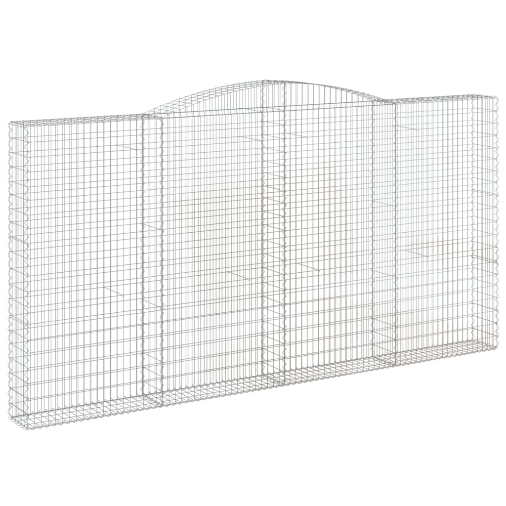 Vidaxl schans paniers 2 ST Vaulté 400x30x200 220 cm fer