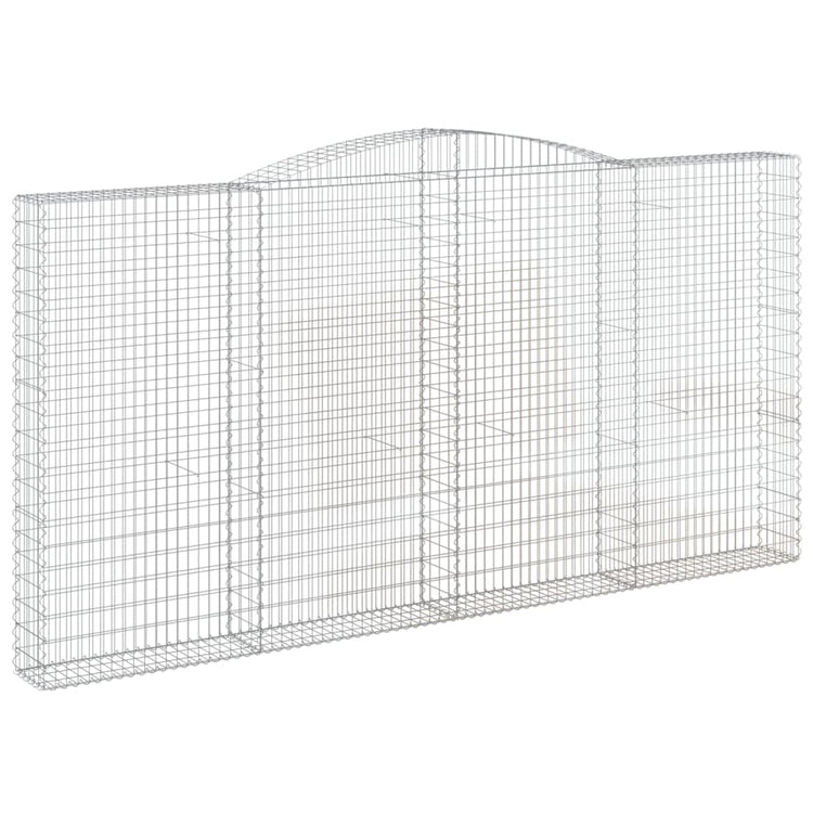 Vidaxl schans paniers 2 ST Vaulté 400x30x200 220 cm fer