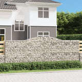 Vidaxl Schans Paniers 3 ST Vaulté 400x50x140 160 cm fer - afbeelding 1