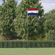 Drapeau Vidaxl avec mât à la nage