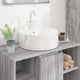 Vidaxl Washbasin 40x14,5 cm Céramique ronde blanc