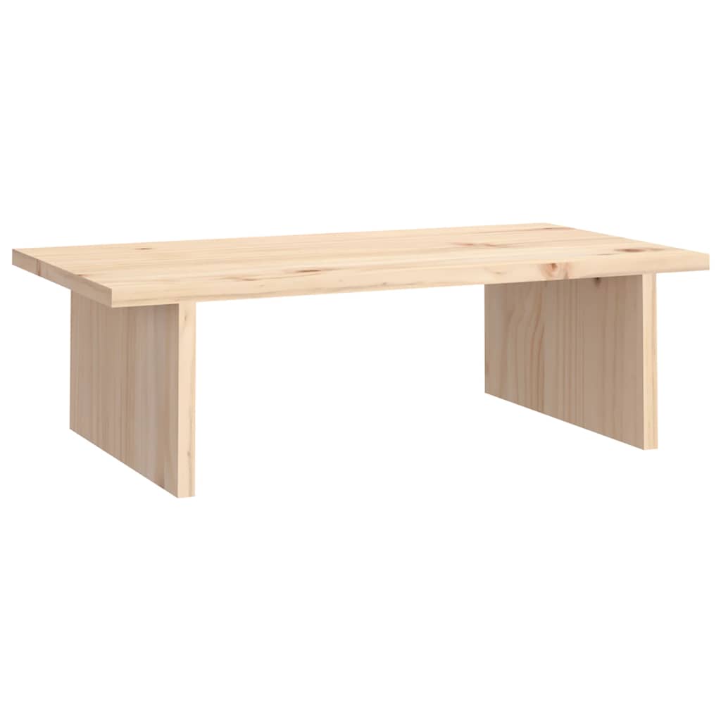 Le moniteur Vidaxl comprend une pin solide 50x27x15 cm