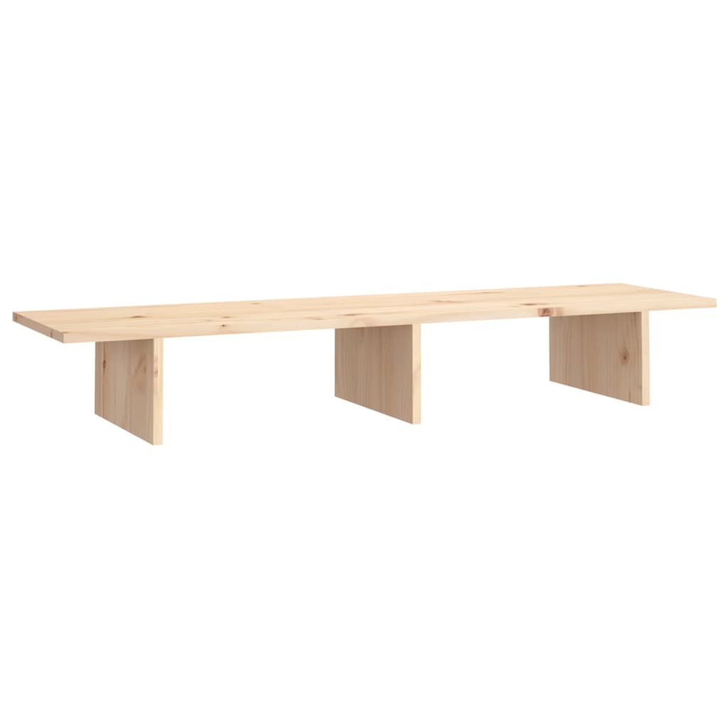 Vidaxl Monitor Standard 100x27x15 cm Pine solide