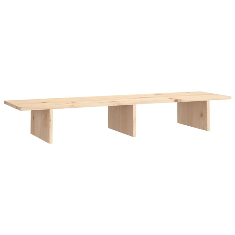 Vidaxl Monitor Standard 100x27x15 cm Pine solide