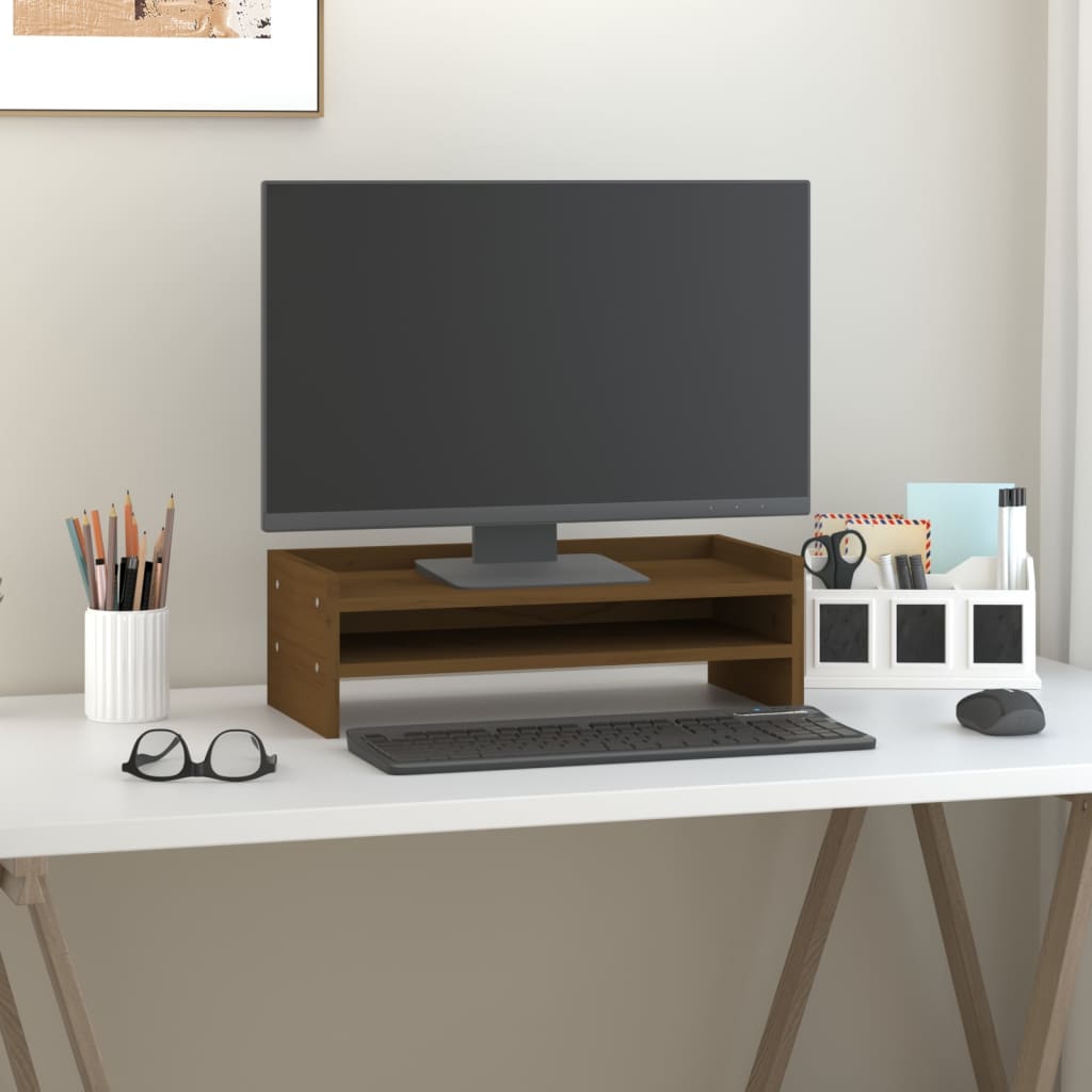 Le moniteur Vidaxl comprend 50x24x16 cm