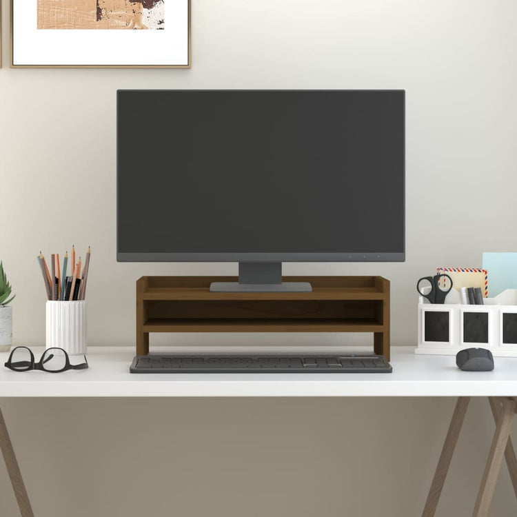 Le moniteur Vidaxl comprend 50x24x16 cm