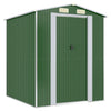Vidaxl hangar de jardin 192x191x223 cm en acier galvanisé vert