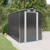 Vidaxl jardin hangar 192x274x223 cm anthracite en acier galvanisé -colore