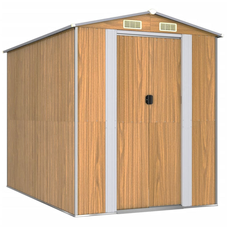 SHED JARDINE VIDAXL 192X274X223 CM GALVANISÉ ACI