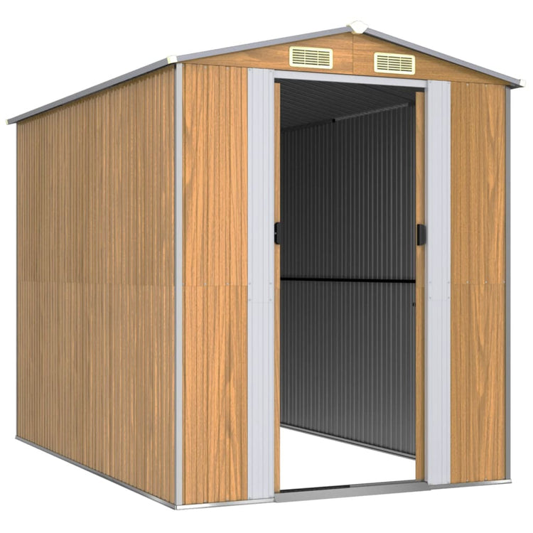 SHED JARDINE VIDAXL 192X274X223 CM GALVANISÉ ACI